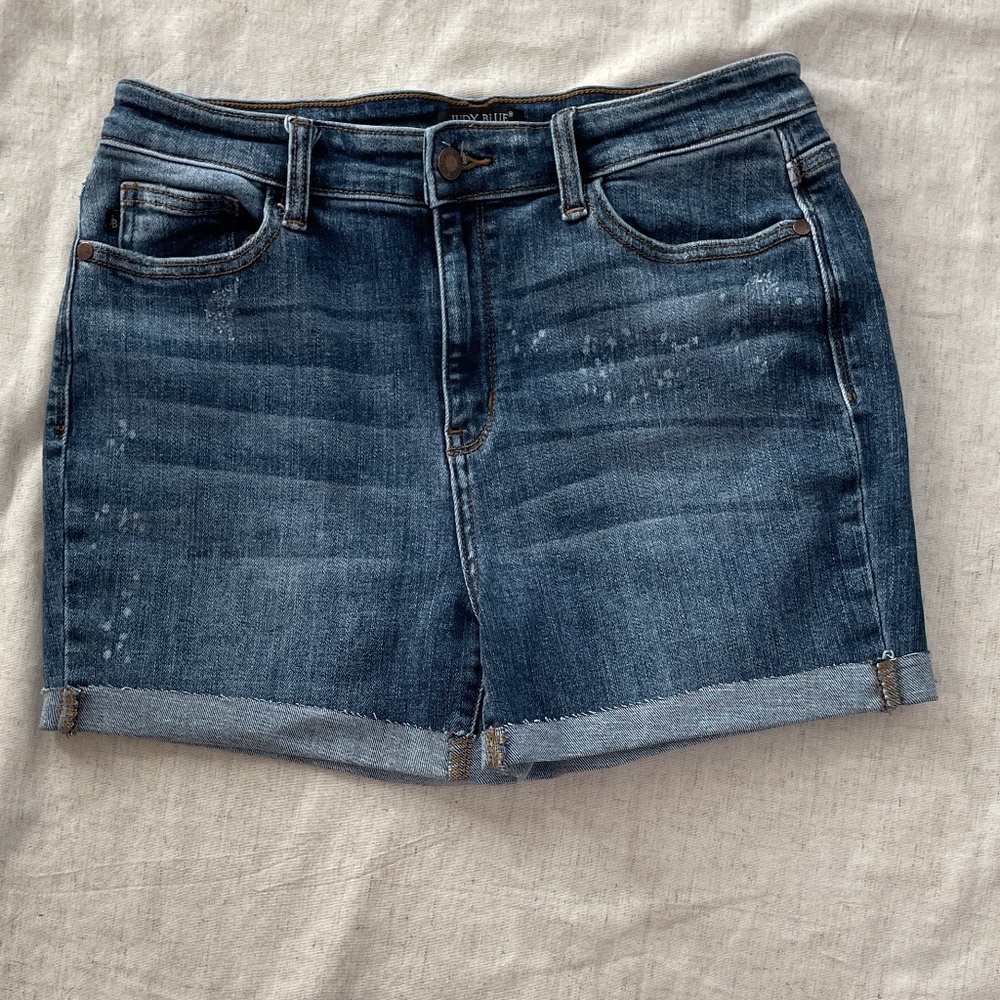 Judy Blue boyfriend Denim shorts